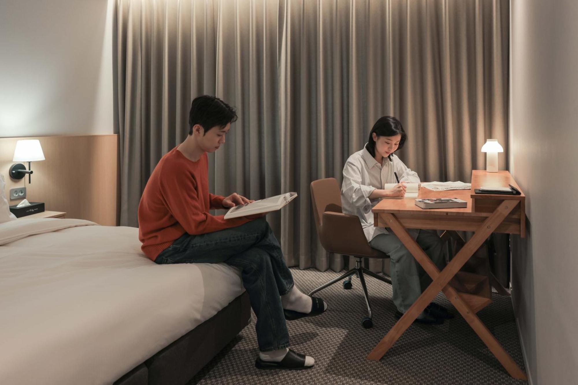 Aank Hotel Incheon Guwol Buitenkant foto