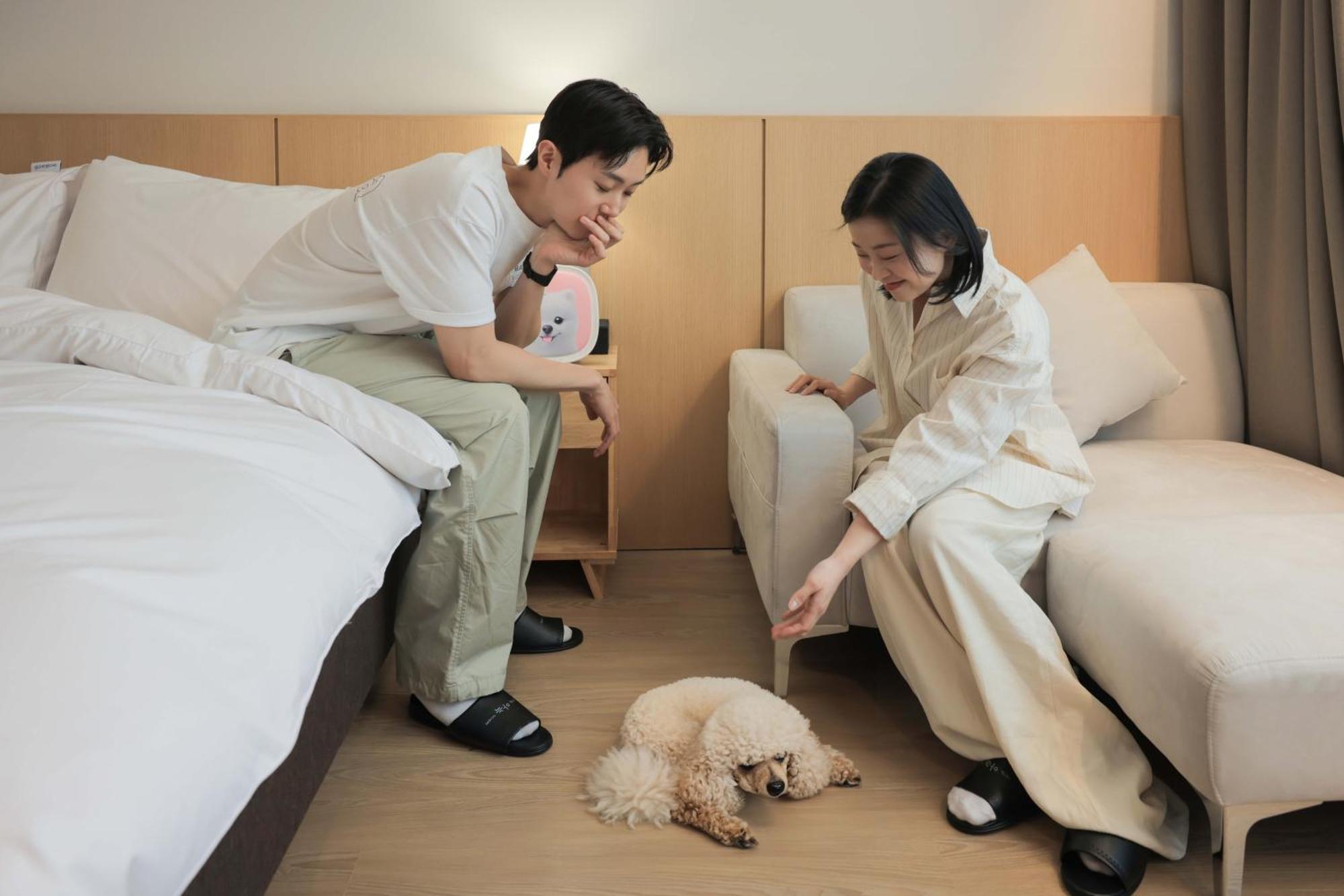 Aank Hotel Incheon Guwol Buitenkant foto